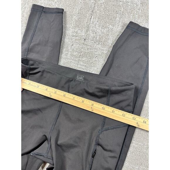 Athleta Girl Snow Problem Tight Size XL/14 Color Black - Picture 3 of 6